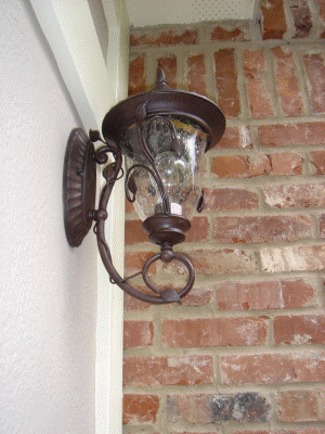 outside sconce