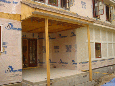 new screen porch